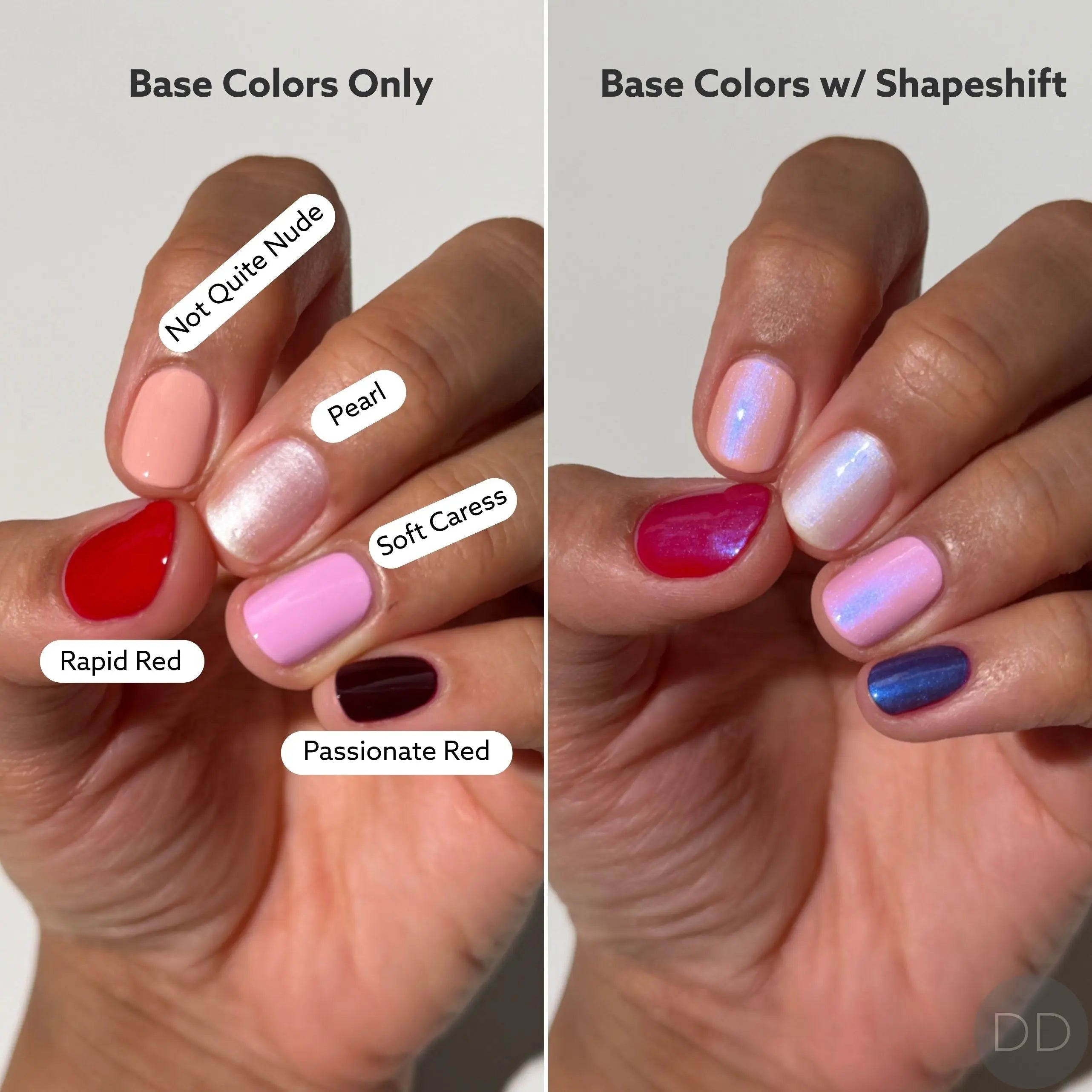Dazzle Dry Australia & New Zealand MANI MIRAGE SHAPESHIFT