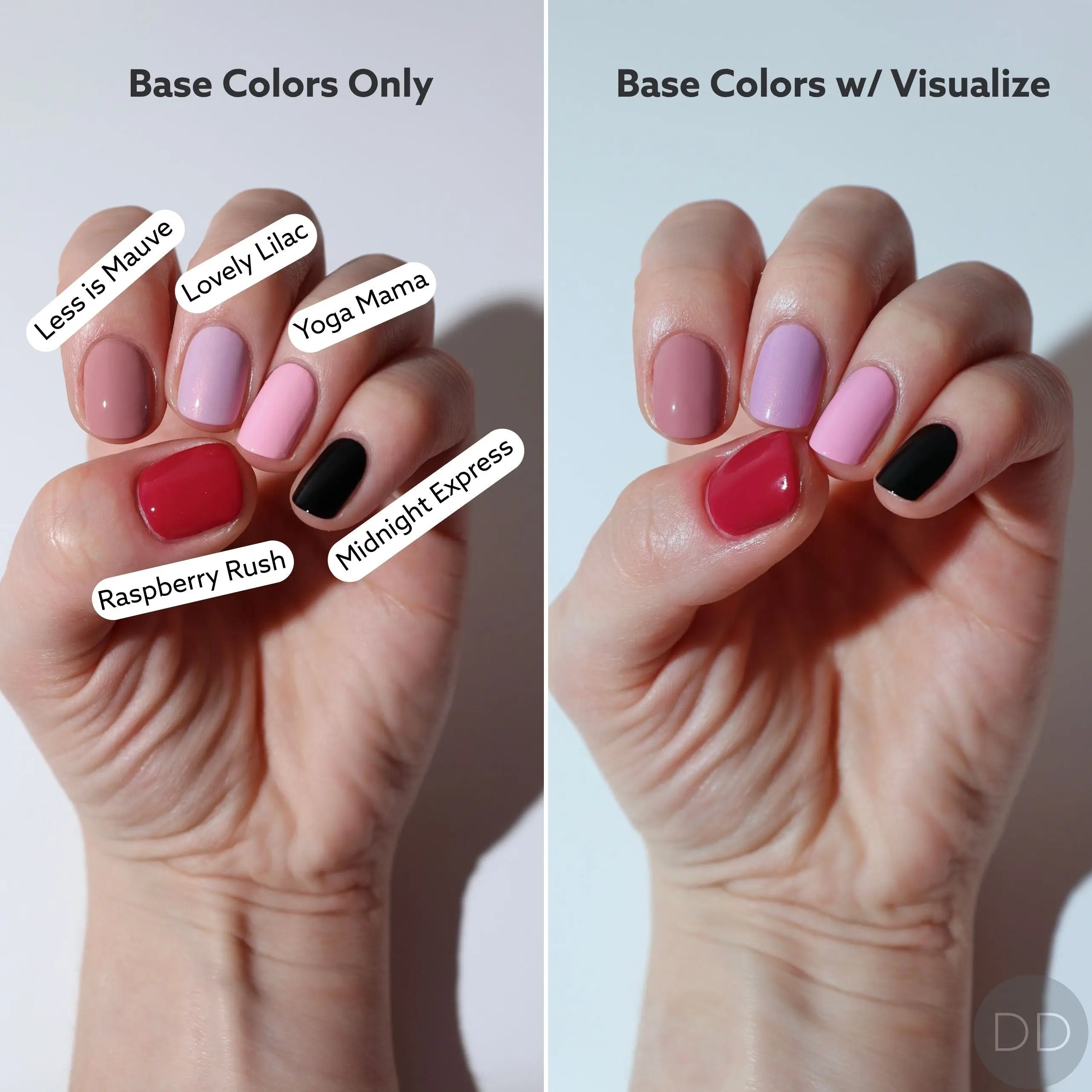 Dazzle Dry Australia & New Zealand MANI MIRAGE VISUALIZE
