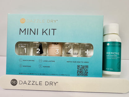 Mini Kit Bundle CHIFFON MOMENT + Non Acetone 1 oz +DD Nail File