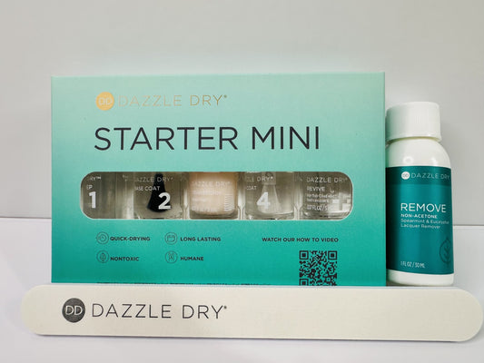 Mini Kit Bundle STARTER KIT + Non Acetone 1 oz +DD Nail File