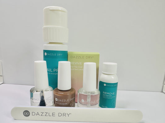 The System Bundle FRINGE + Non Acetone 1oz Remover + DD Nail File