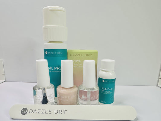 The System Bundle CHIFFON MOMENT + Non Acetone 1oz Remover + DD Nail File
