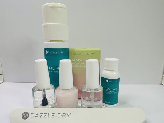 The System Bundle PRIMA BALLERINA + Non Acetone 1oz Remover + DD Nail File