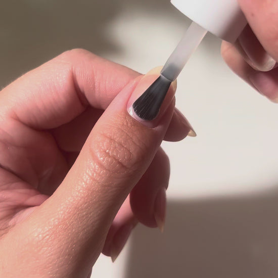 Painting Prima Ballerina on nails