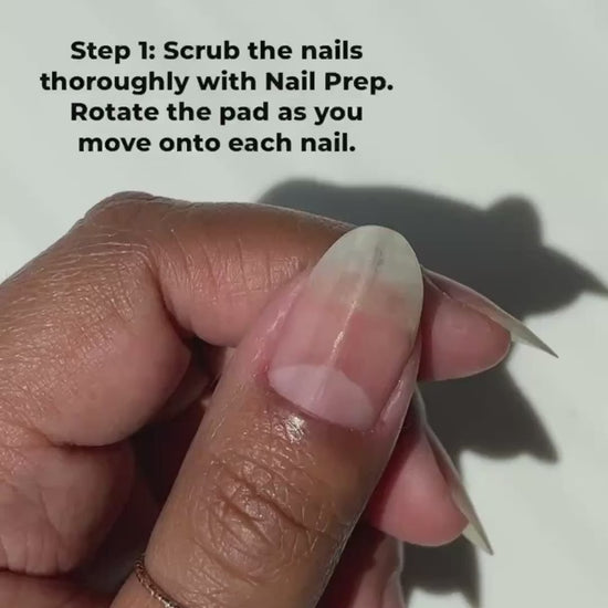 Painting Endearment on nails